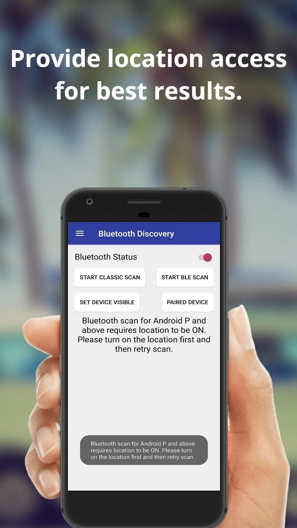 Bluetooth Finder Scanner Pair | Indus Appstore | Screenshot