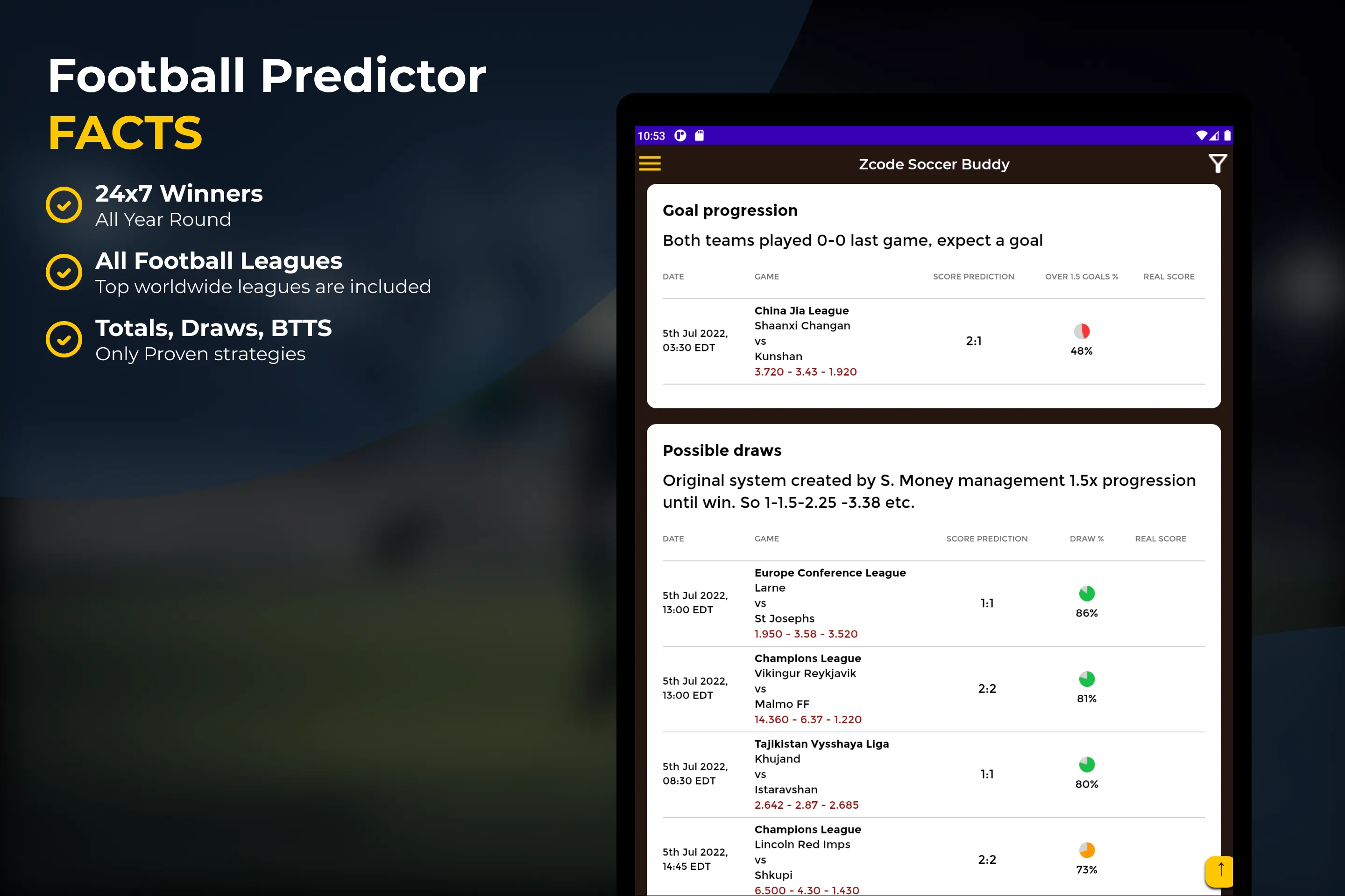 Football Predictor | Indus Appstore | Screenshot