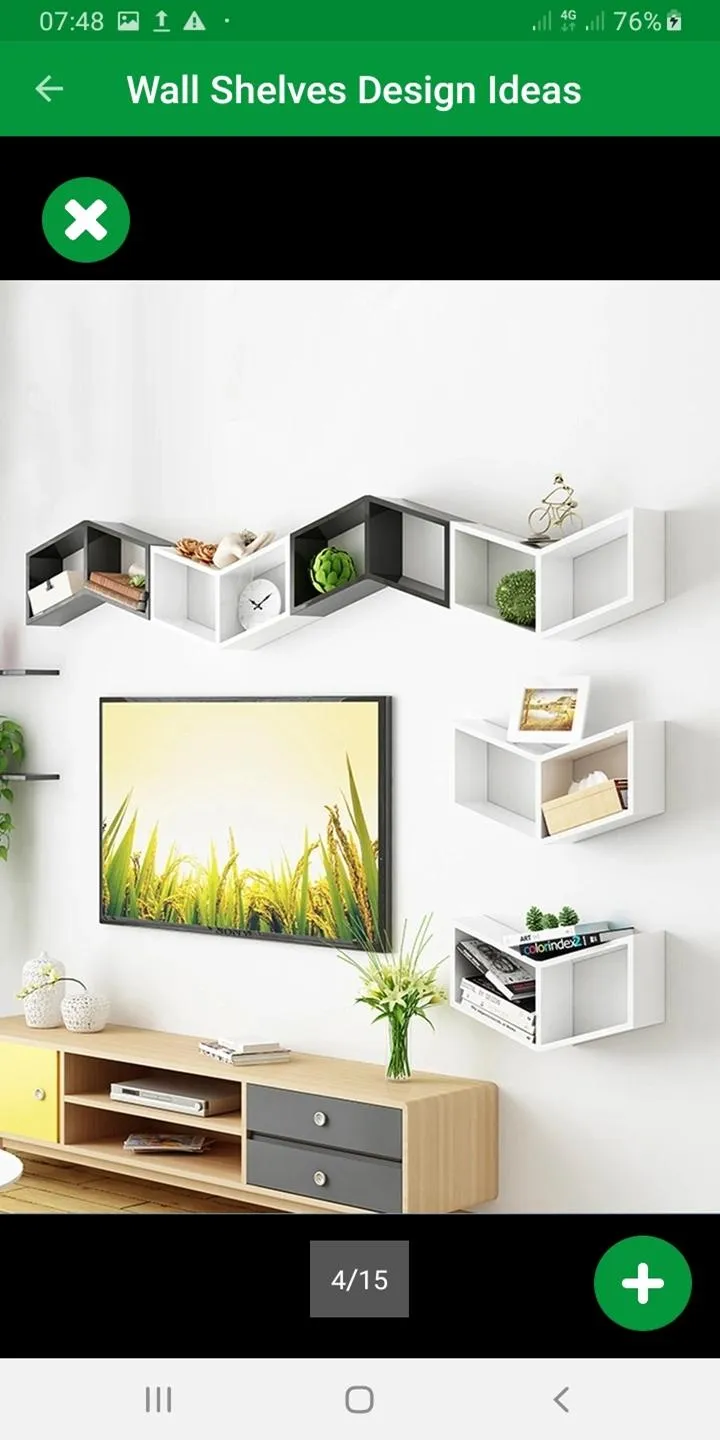 Wall Shelves Design Ideas | Indus Appstore | Screenshot