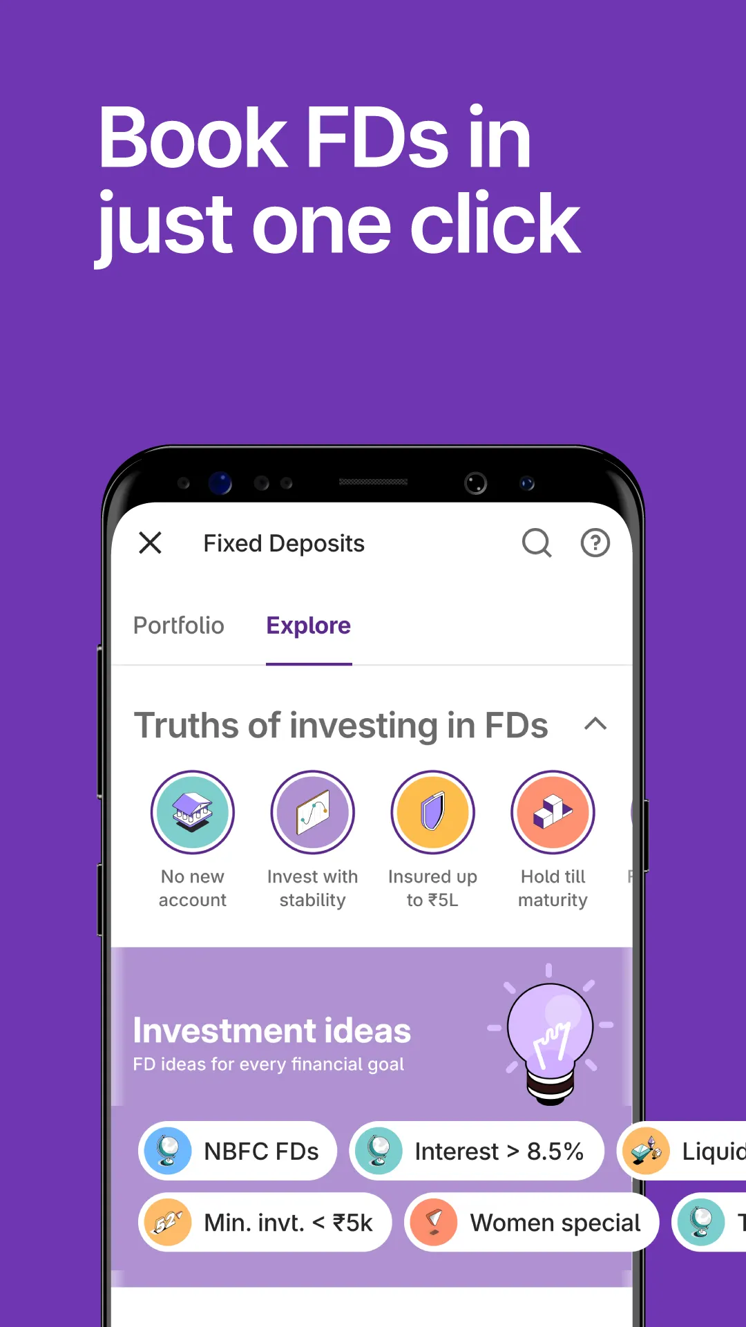 Upstox- Stocks & Demat Account | Indus Appstore | Screenshot
