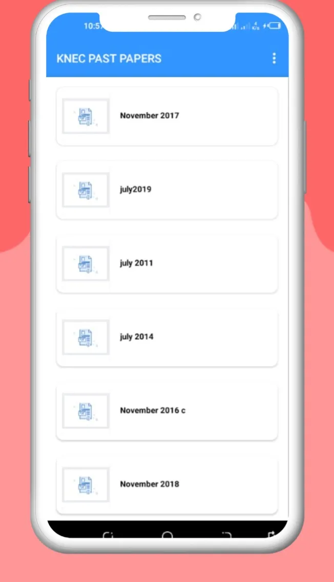 KNEC COLLEGE PAST PAPERS | Indus Appstore | Screenshot