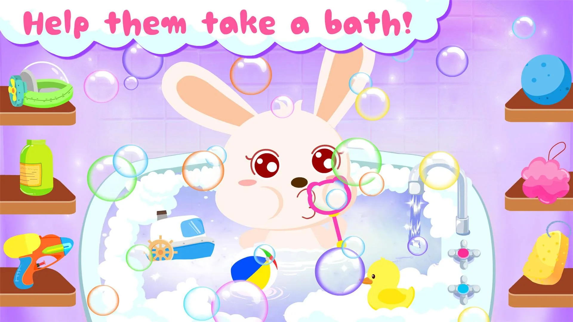 Baby Panda's Bath Time | Indus Appstore | Screenshot