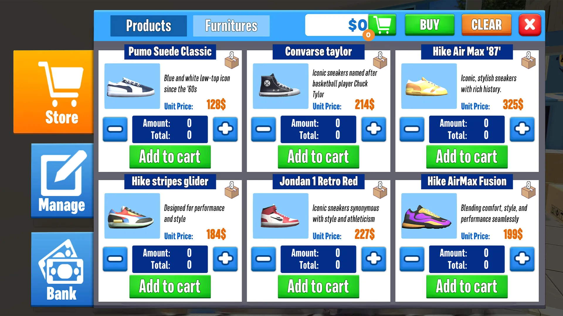 Shoe Shop Game: Market Manager | Indus Appstore | Screenshot