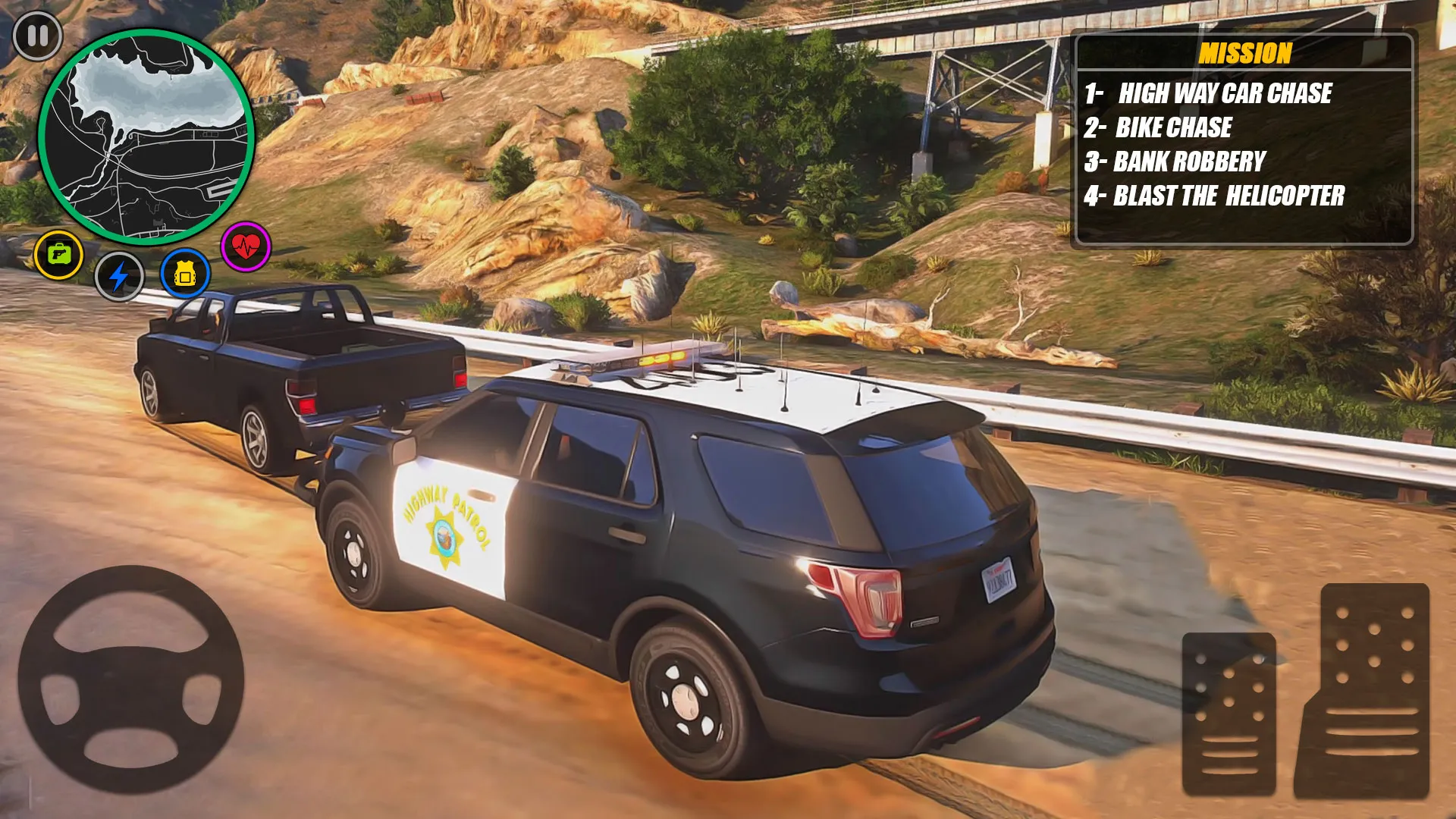 Police Van Driving: Cop Games | Indus Appstore | Screenshot