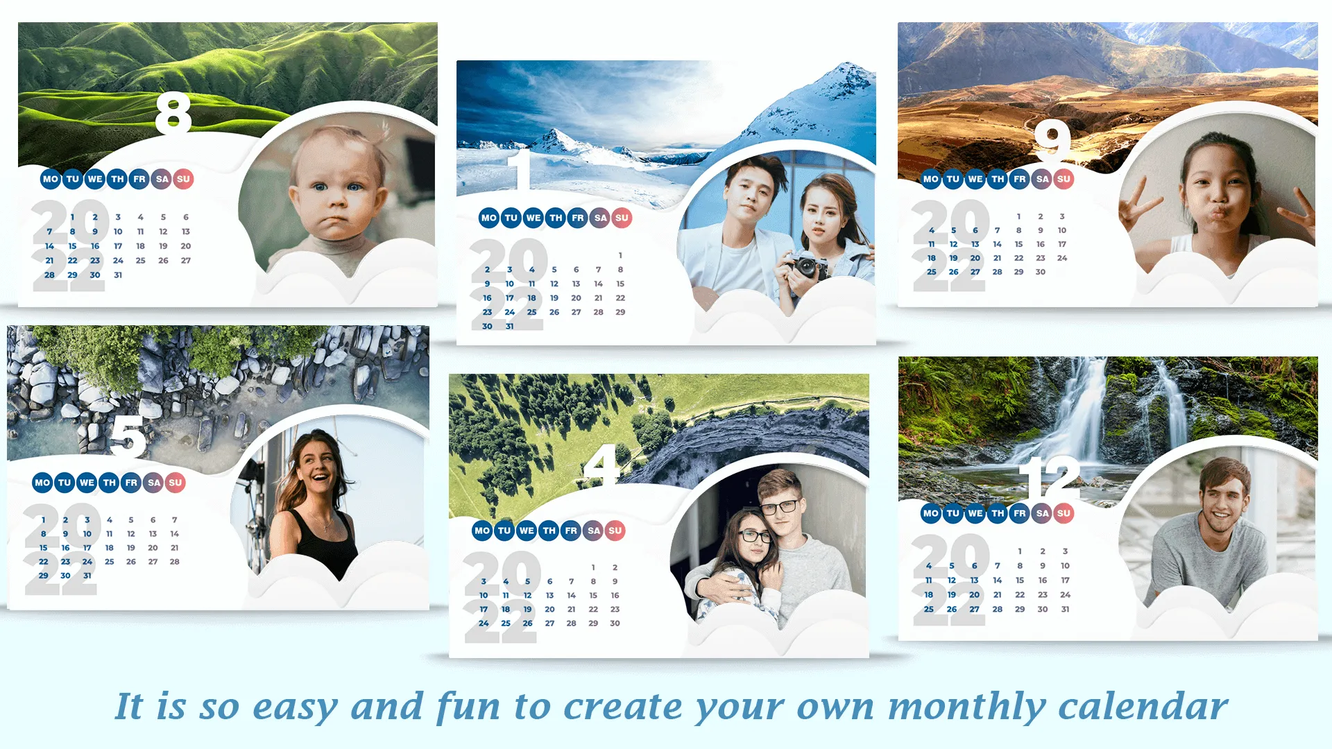 Monthly Calendars With Pics | Indus Appstore | Screenshot