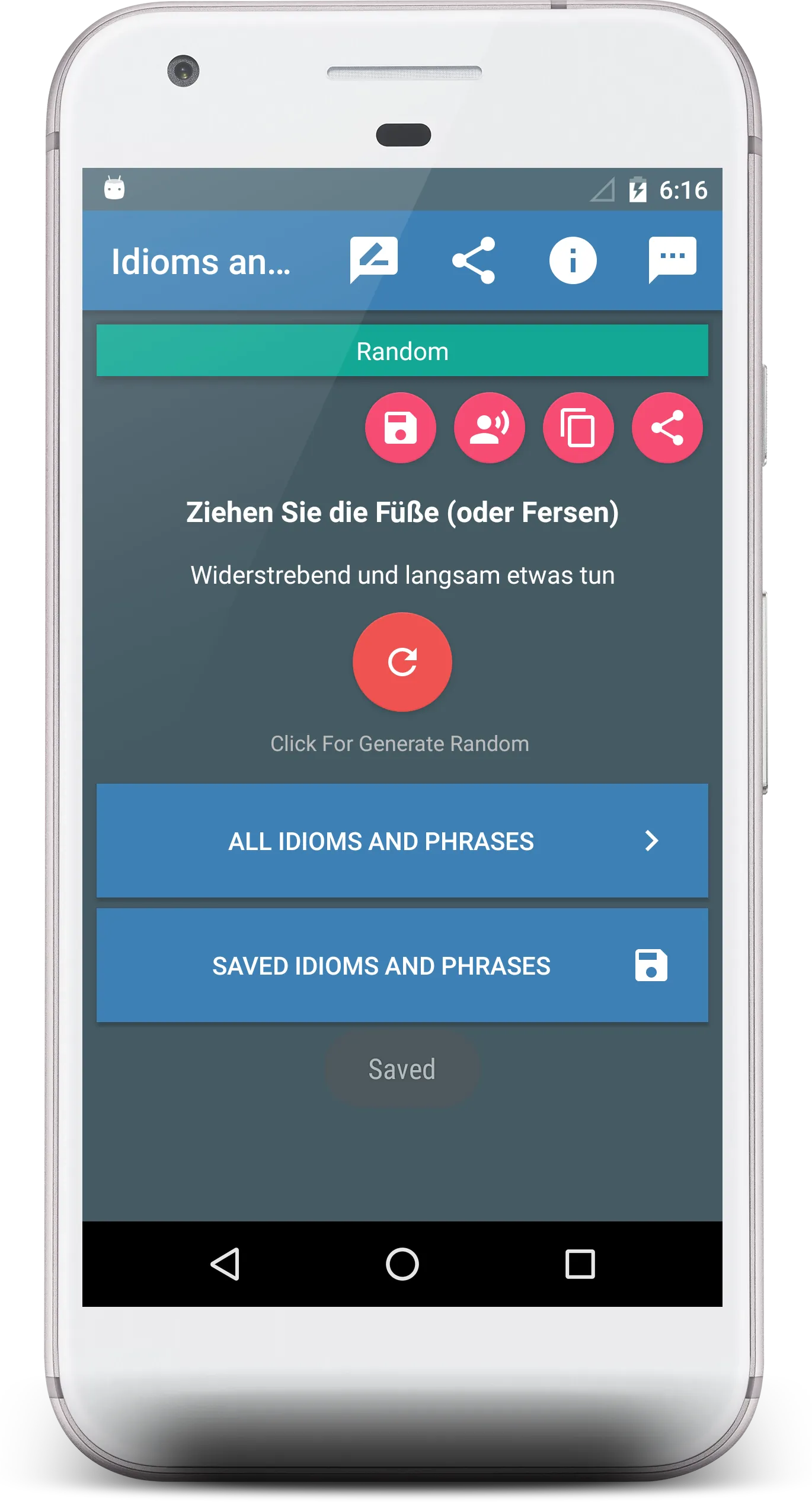 German Idioms and Phrases | Indus Appstore | Screenshot