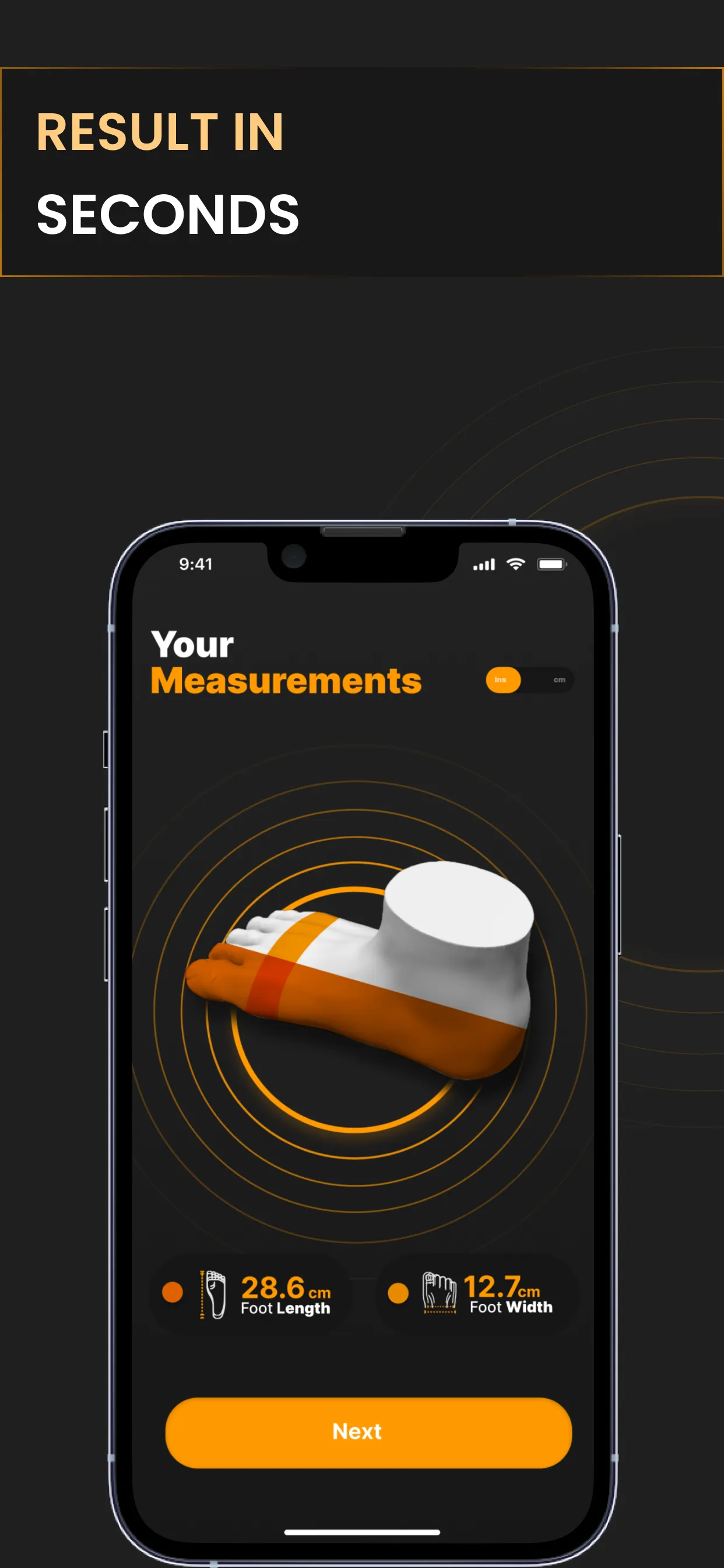 MS ShoeSizer Foot Measurement | Indus Appstore | Screenshot