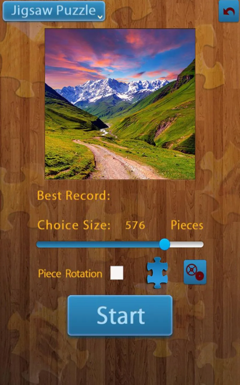 Mountain Jigsaw Puzzles | Indus Appstore | Screenshot