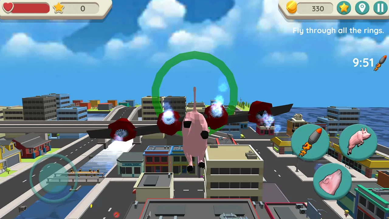 Crazy Pig Simulator | Indus Appstore | Screenshot
