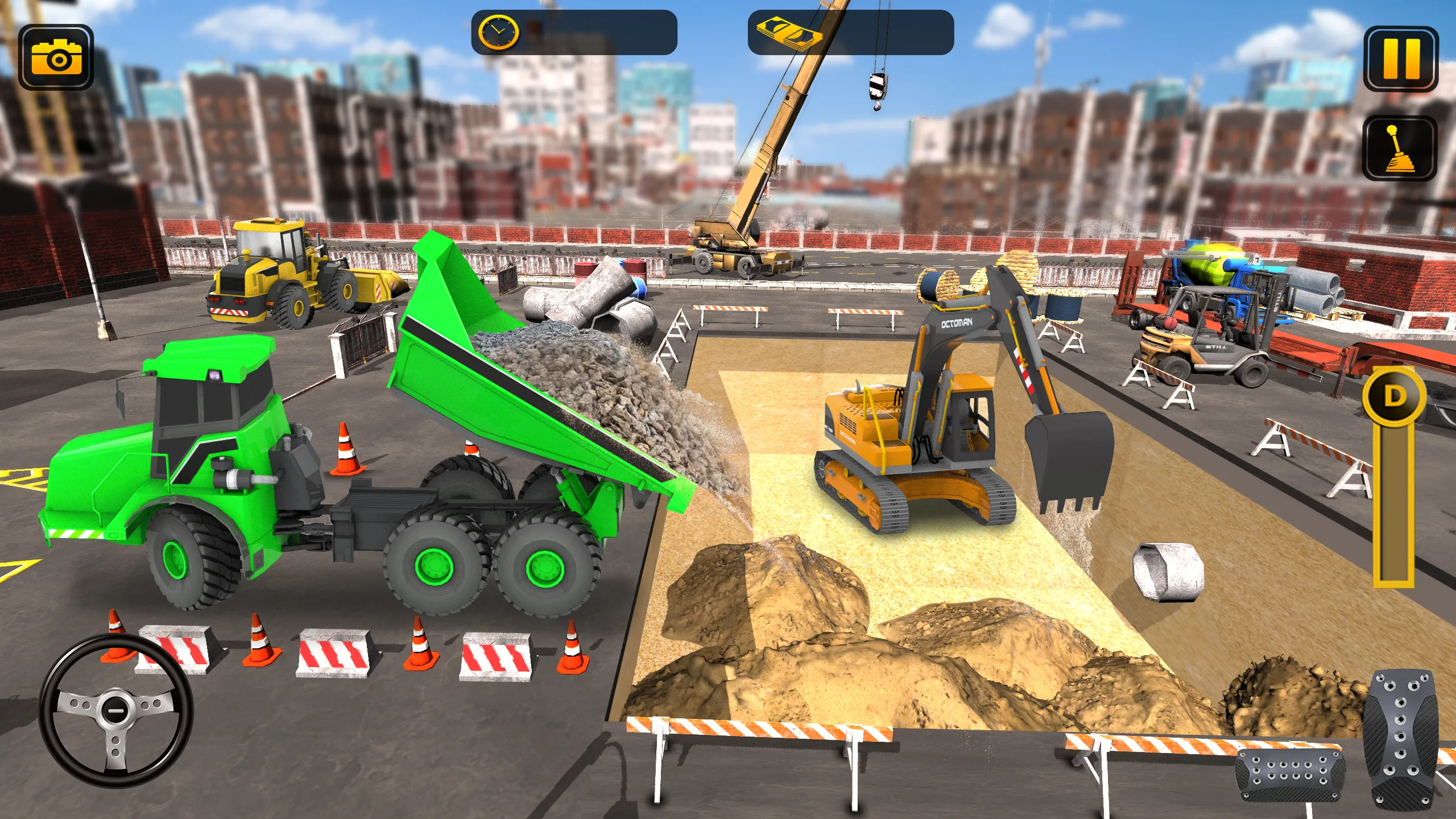 Heavy Construction Simulator | Indus Appstore | Screenshot