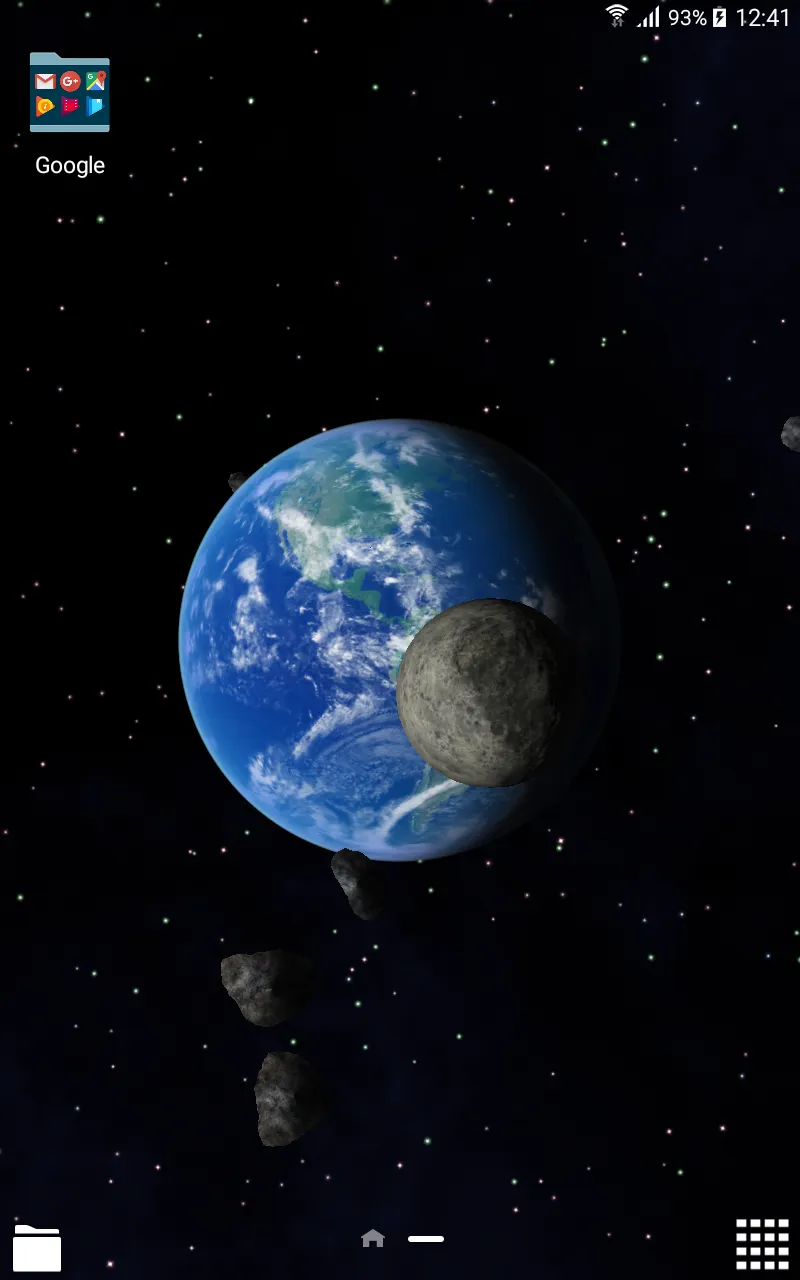 3D Earth Live Wallpaper | Indus Appstore | Screenshot