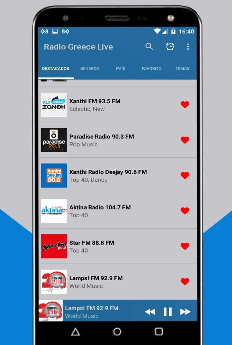 Greece Radio Online | Indus Appstore | Screenshot