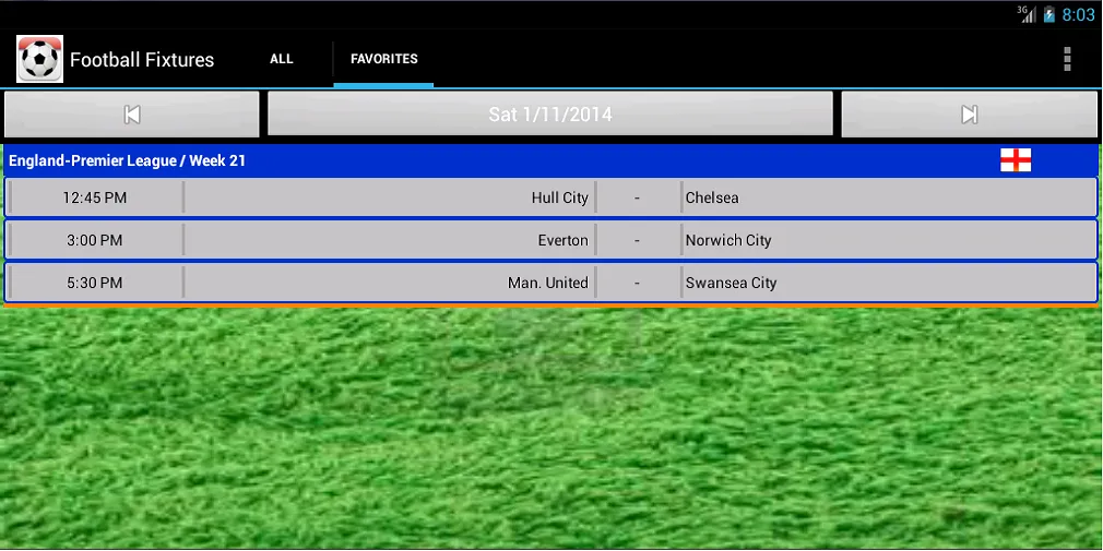 Football Fixtures: Live Scores | Indus Appstore | Screenshot