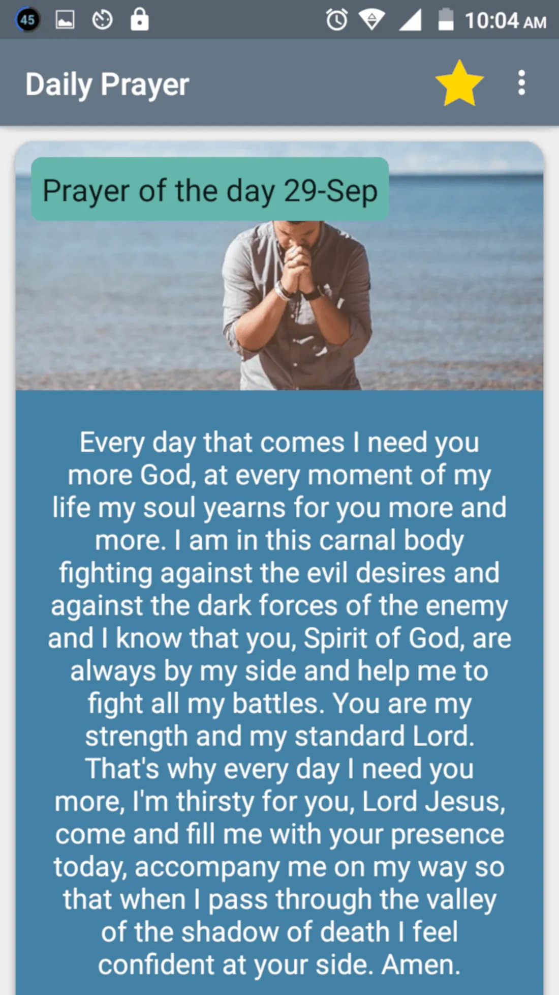 Prayers for everyday. Devotion | Indus Appstore | Screenshot