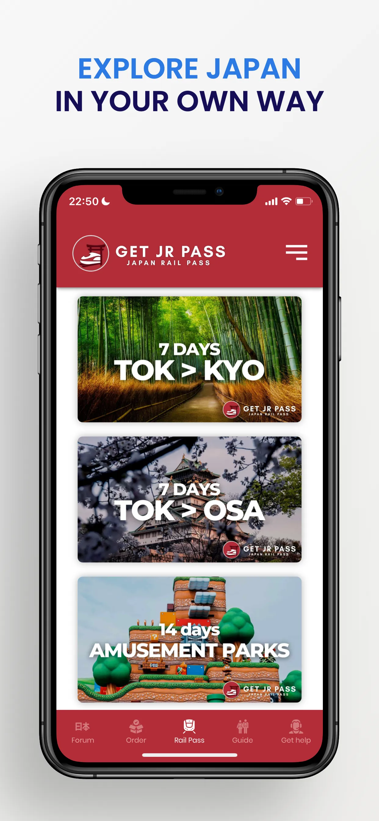 Japan Rail Pass | Indus Appstore | Screenshot