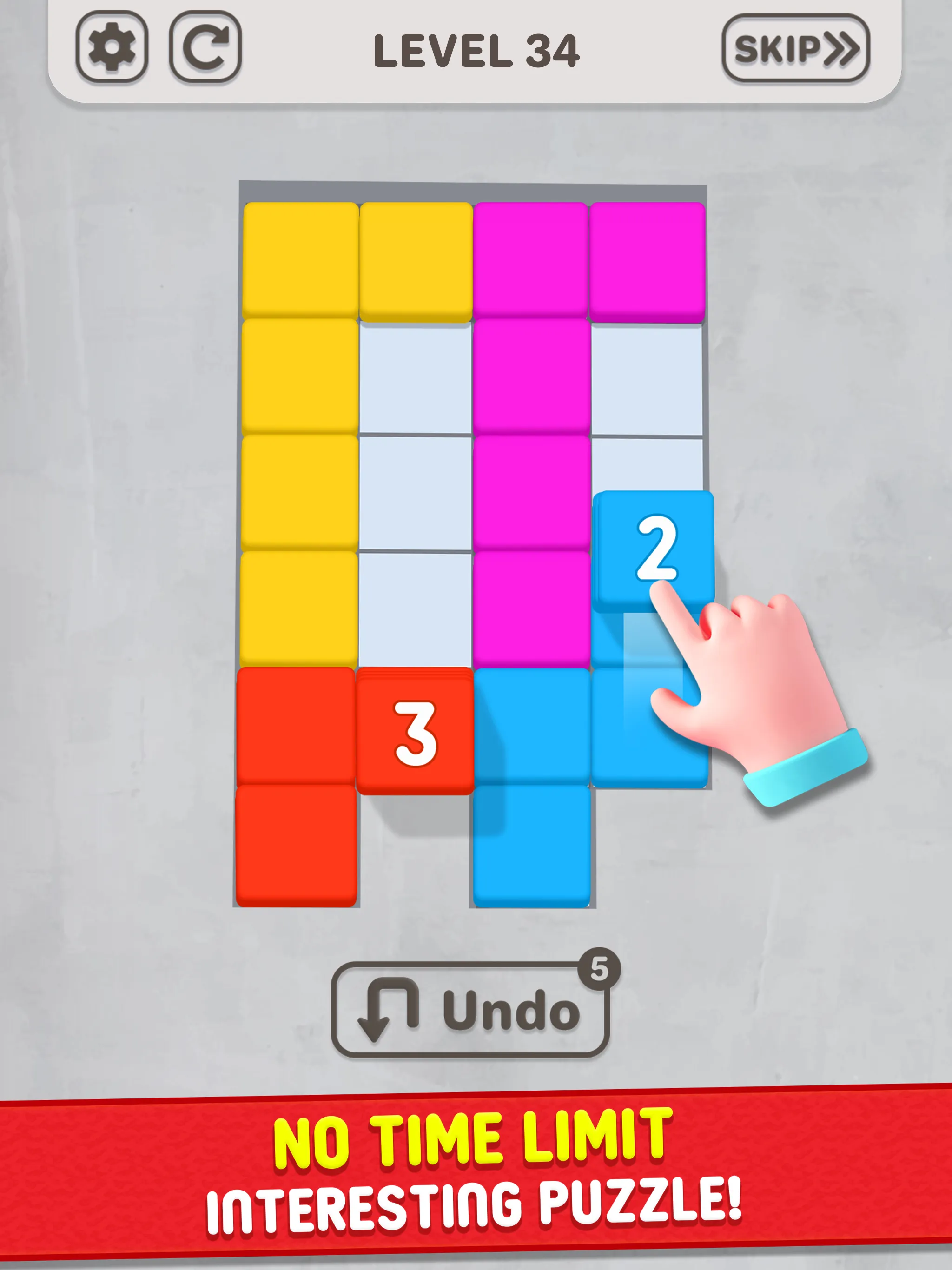 Stack Blocks 3d - Block Puzzle | Indus Appstore | Screenshot