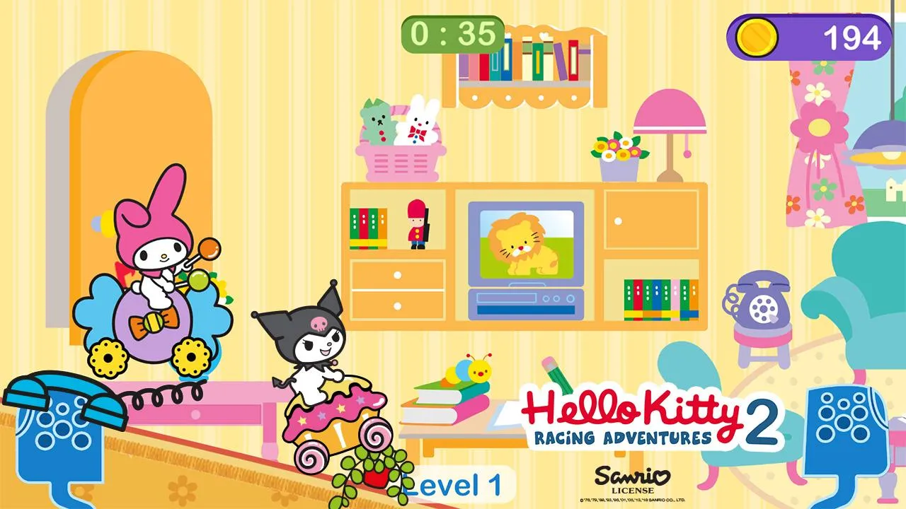 Hello Kitty games - car game | Indus Appstore | Screenshot