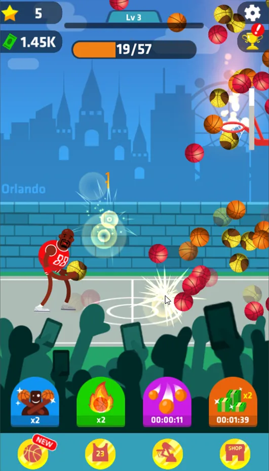 Idle Dunk Masters | Indus Appstore | Screenshot