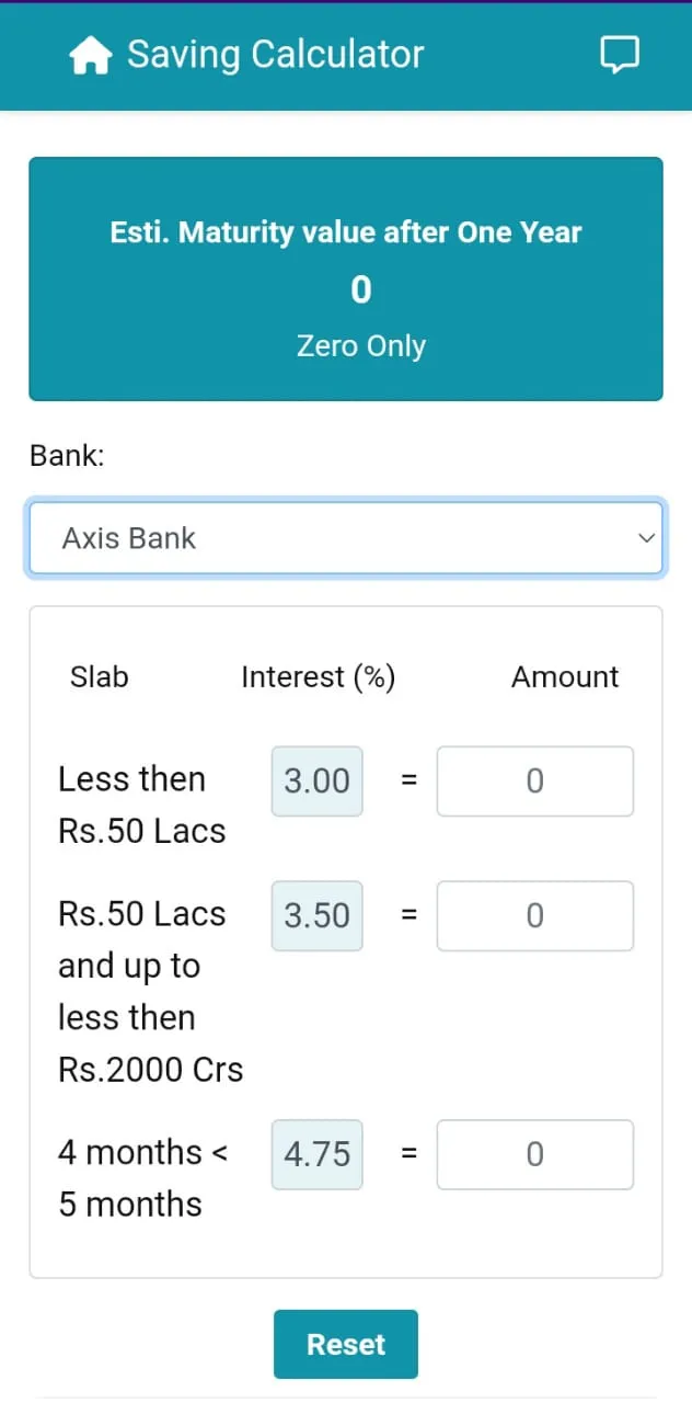 FD Interest Rates & Calculator | Indus Appstore | Screenshot