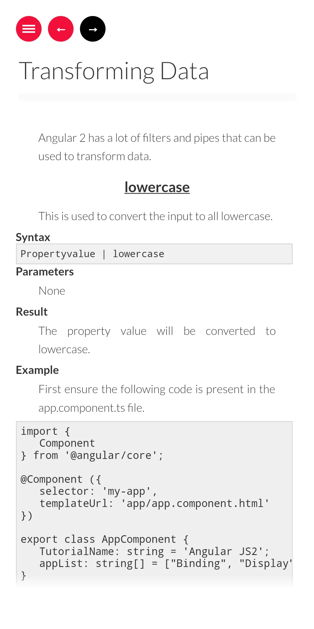 Learn Angular 2 | Indus Appstore | Screenshot