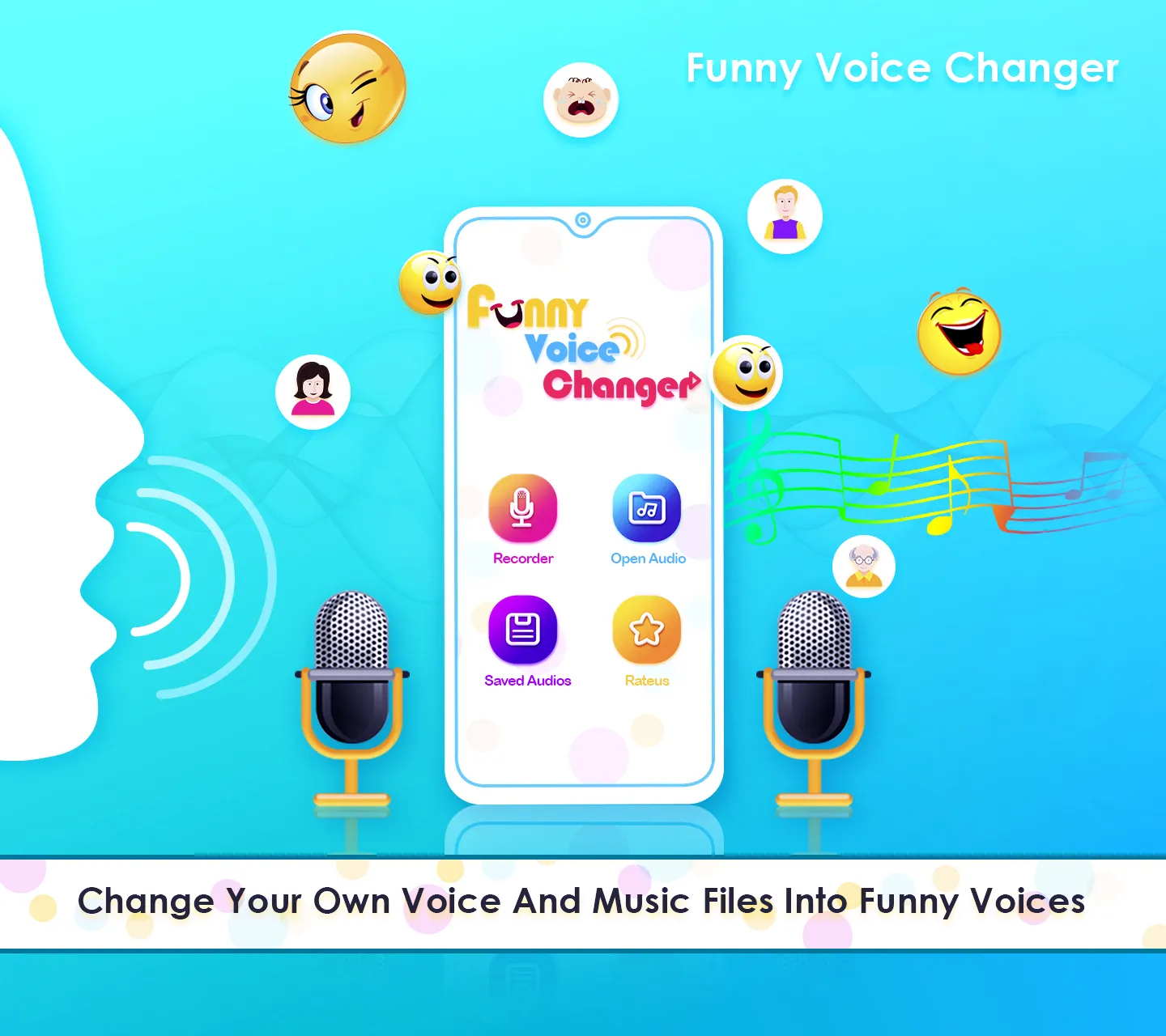 Voice Changer - Funny Recorder | Indus Appstore | Screenshot