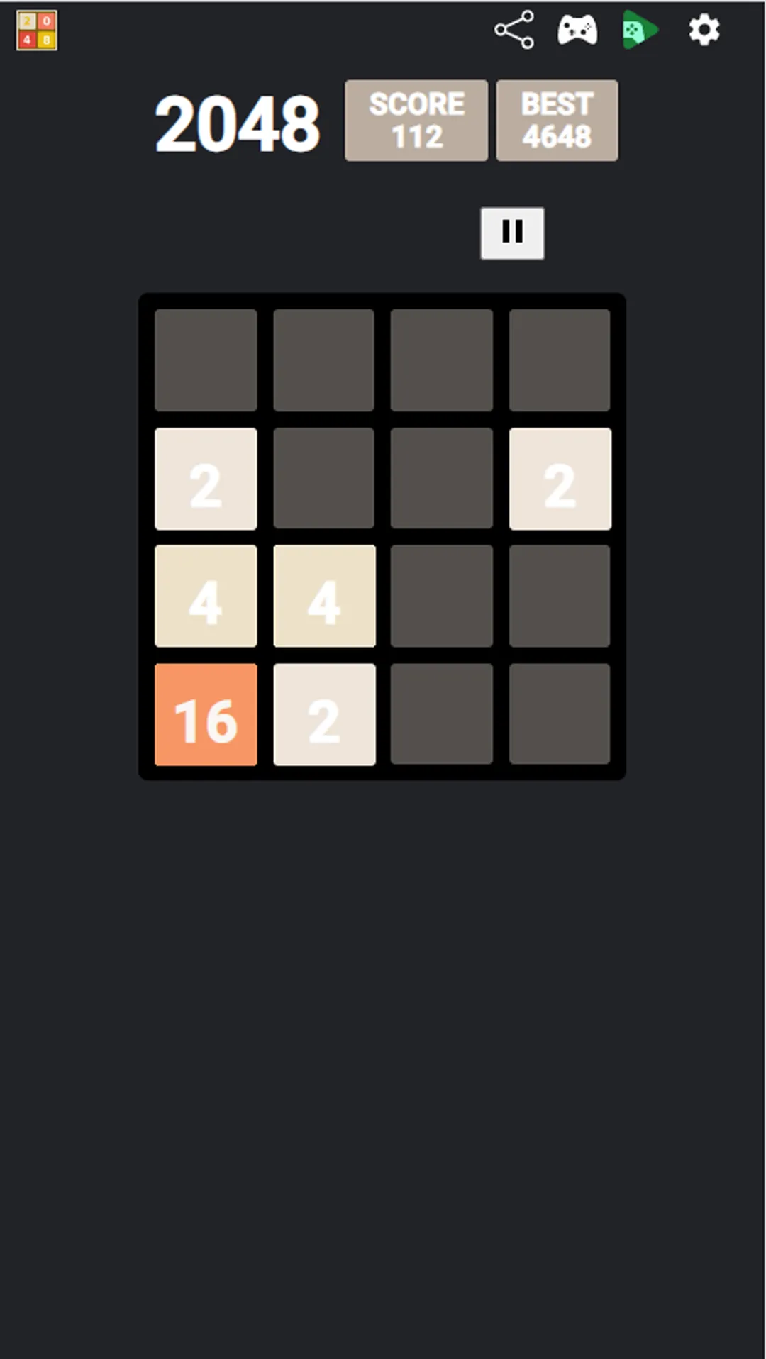 2048 Classic Board Game | Indus Appstore | Screenshot