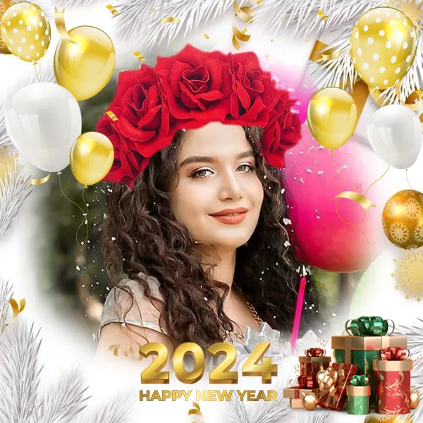 New year photo frame 2024 | Indus Appstore | Screenshot