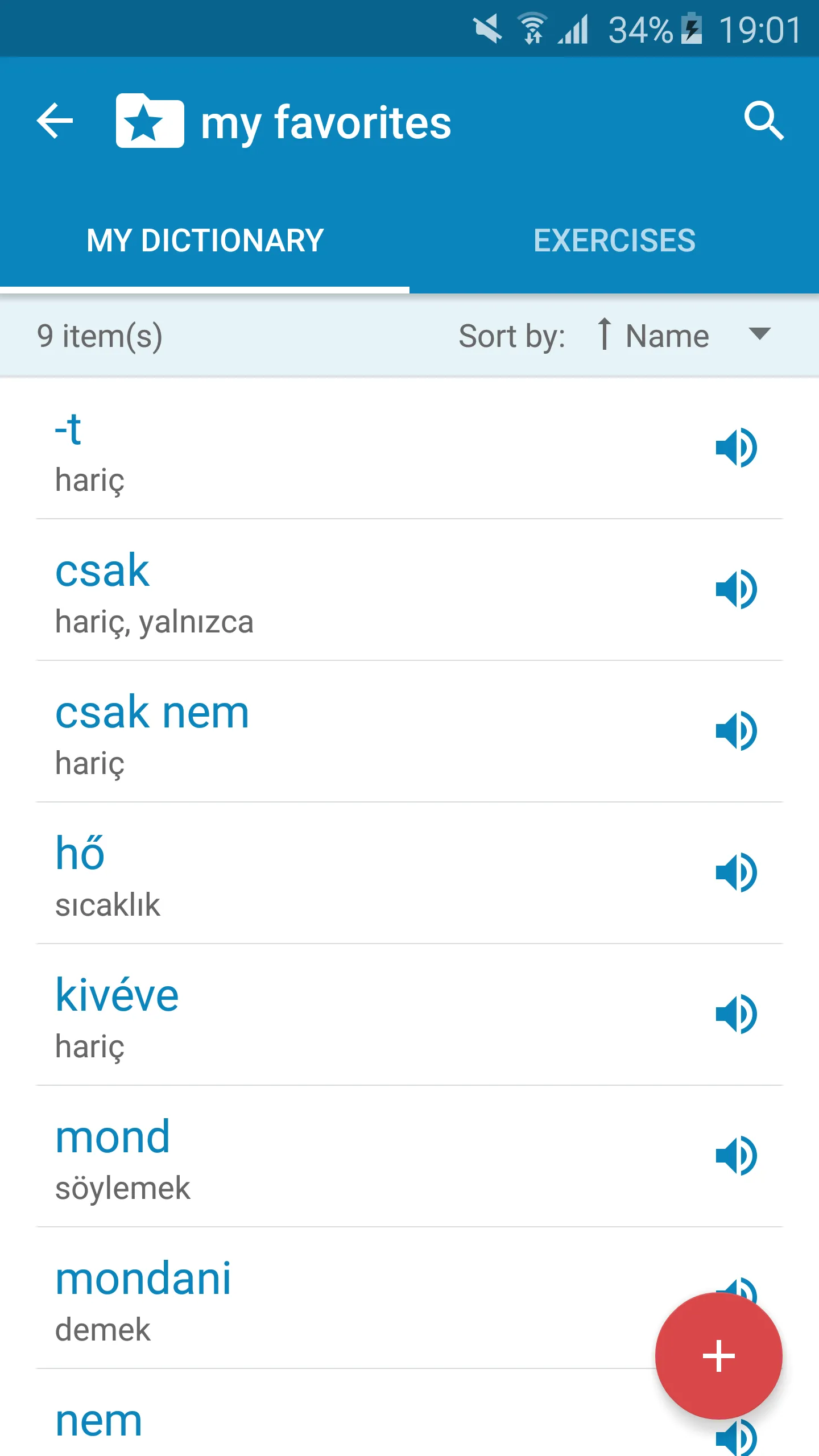 Hungarian-Turkish Dictionary | Indus Appstore | Screenshot