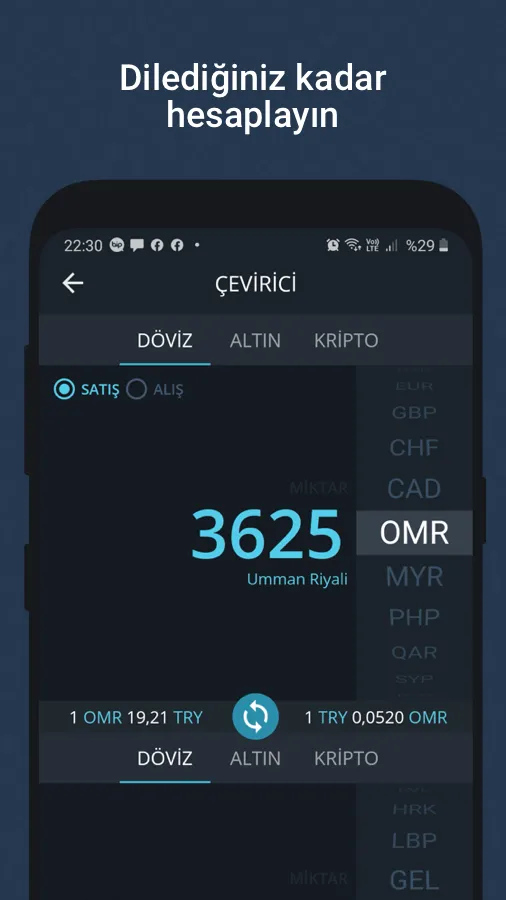 Döviz App - Anlık Altın, Borsa | Indus Appstore | Screenshot