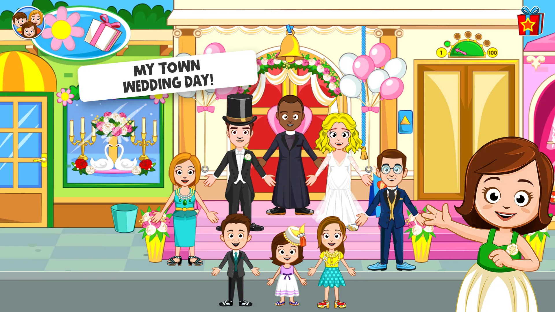My Town: Wedding Day girl game | Indus Appstore | Screenshot