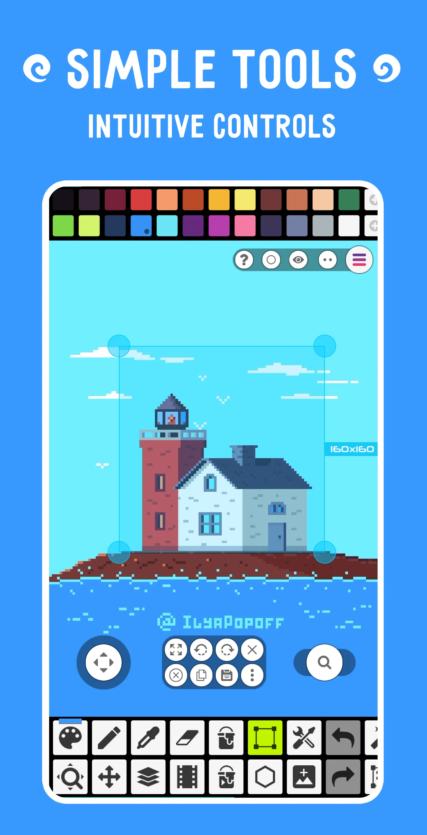 Pixel Studio: pixel art editor | Indus Appstore | Screenshot