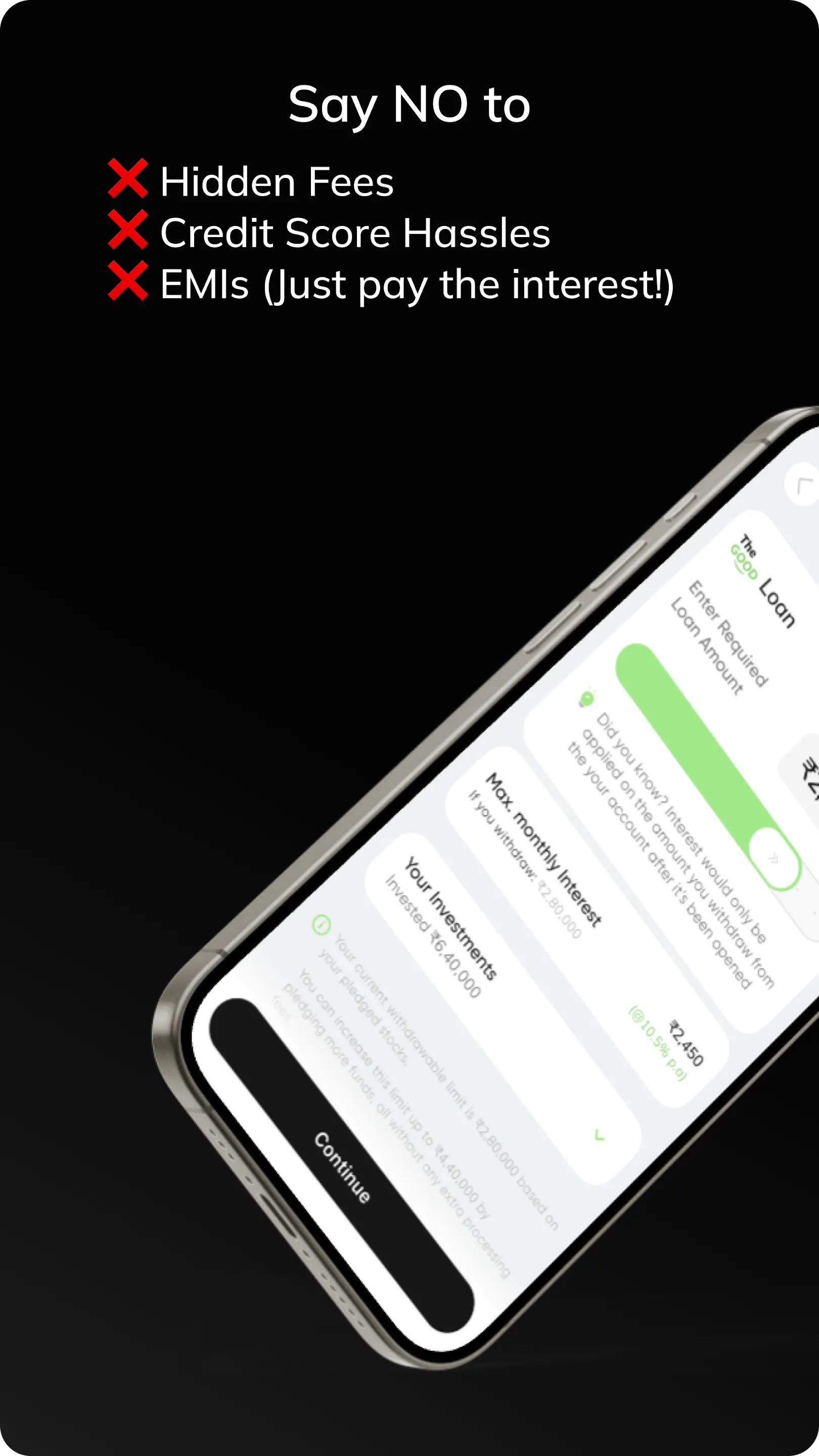 Yenmo- Mutual Funds Loan App | Indus Appstore | Screenshot