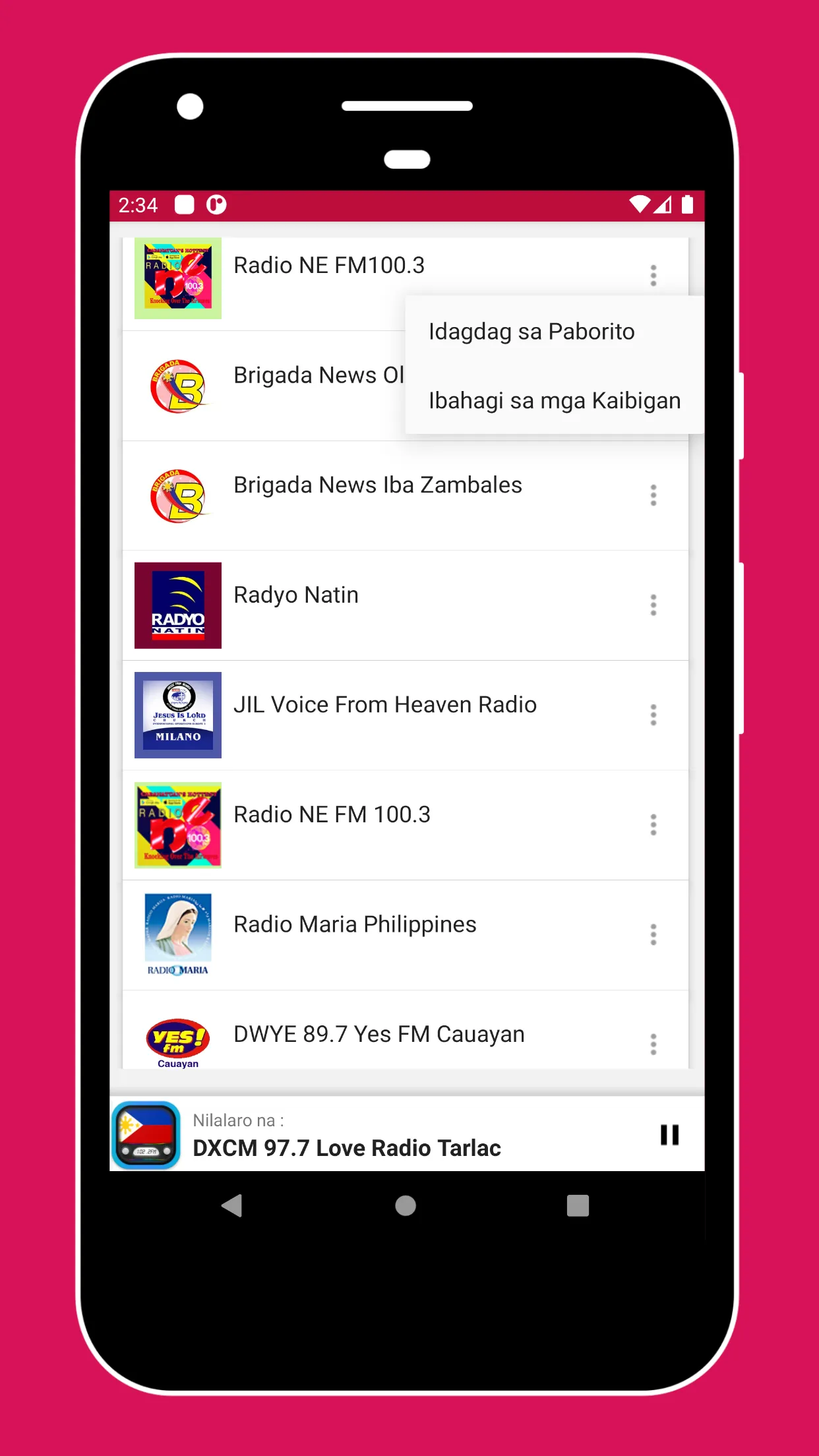 Radio Philippines + Radio Onli | Indus Appstore | Screenshot