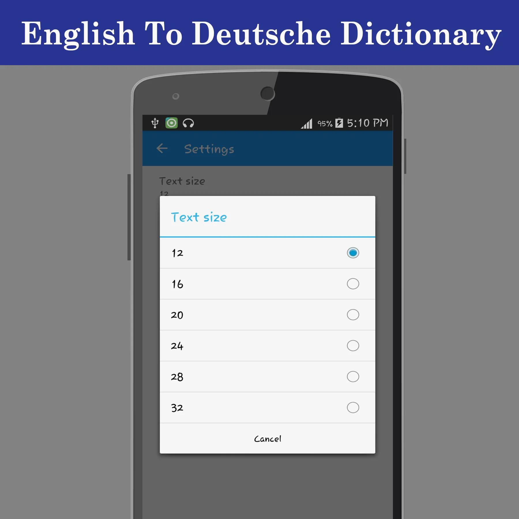 English To German Dictionary | Indus Appstore | Screenshot