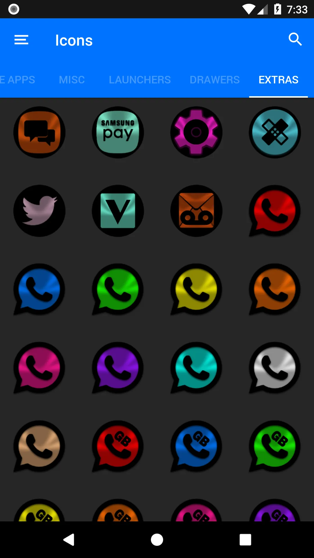 Oreo Icon Pack | Indus Appstore | Screenshot