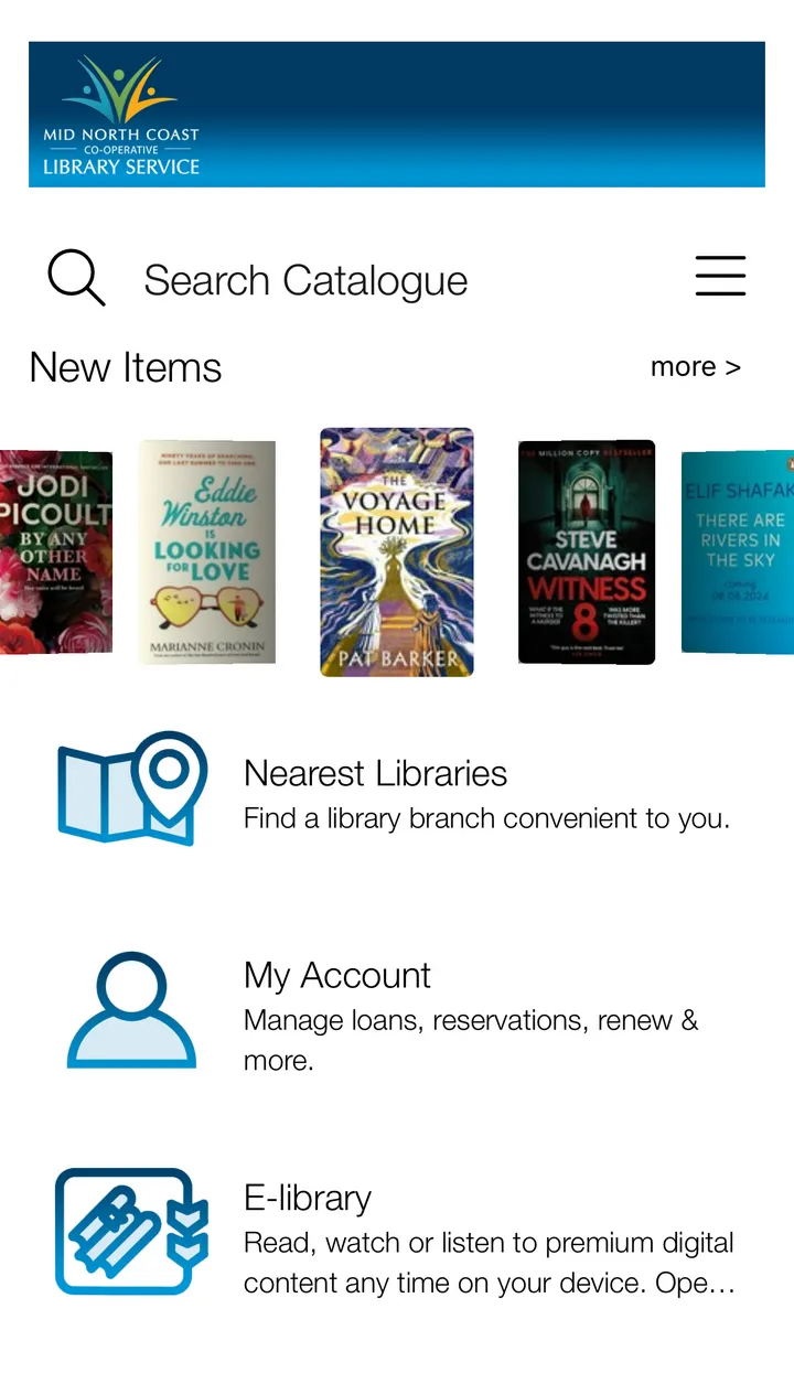 Mid North Coast Library | Indus Appstore | Screenshot