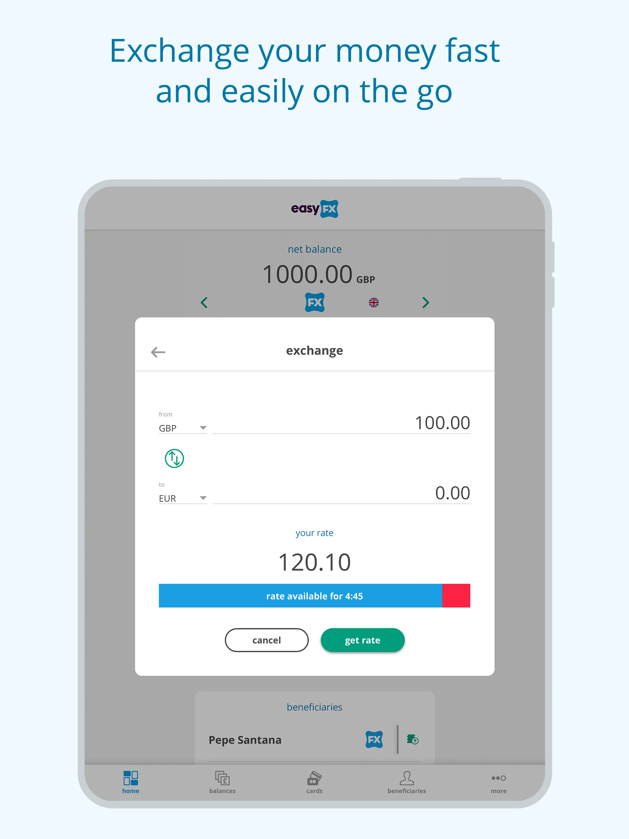 EasyFX Currency Card & Account | Indus Appstore | Screenshot