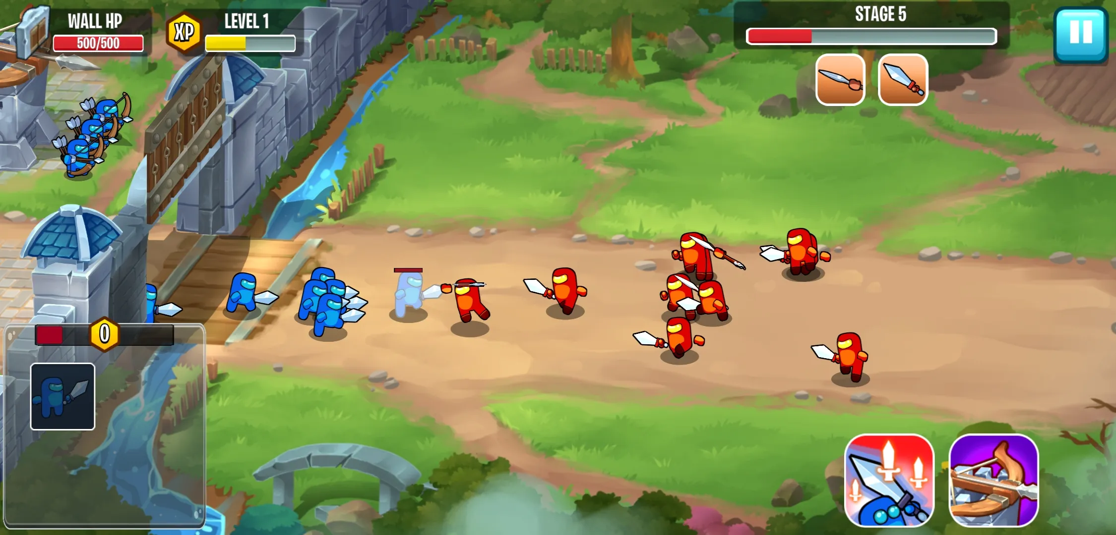 Warriors Defend: Castle Defend | Indus Appstore | Screenshot