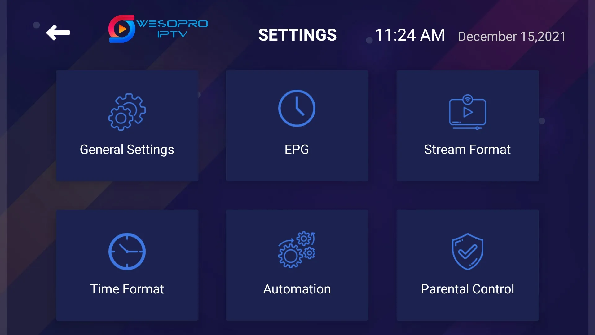 WESOPRO IPTV PRO | Indus Appstore | Screenshot