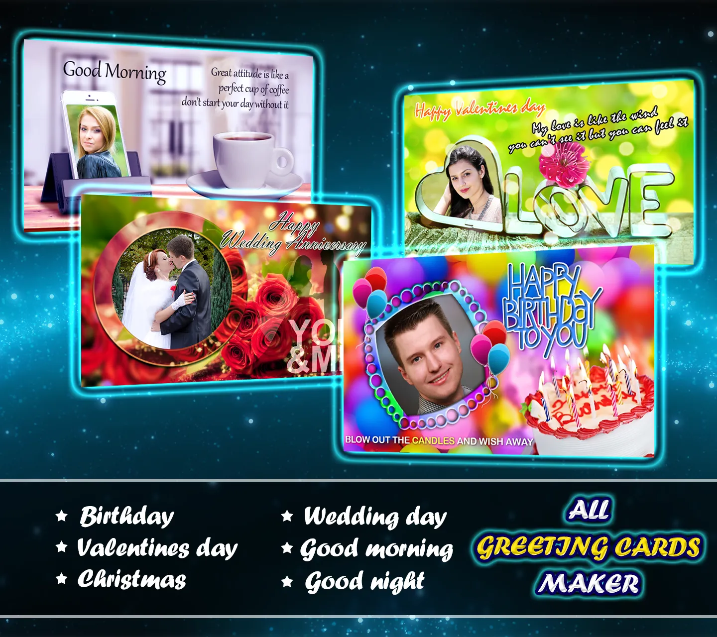 All Greeting Cards Maker | Indus Appstore | Screenshot