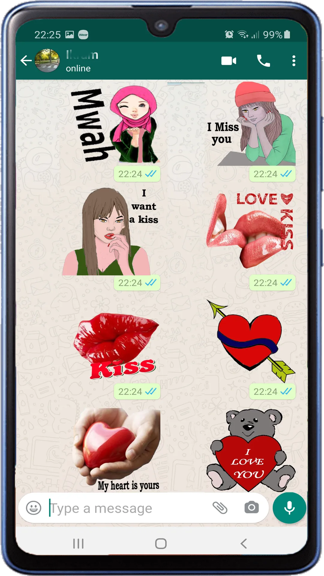 Love Stickers For Whatsapp | Indus Appstore | Screenshot