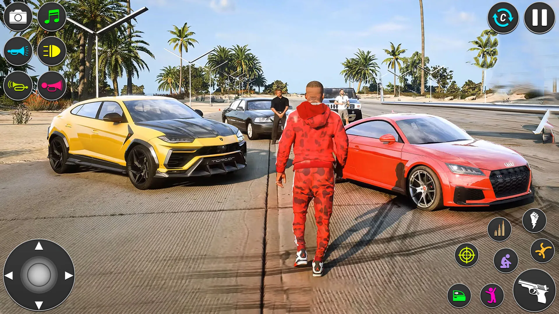 Open World City Mafia Car Game | Indus Appstore | Screenshot