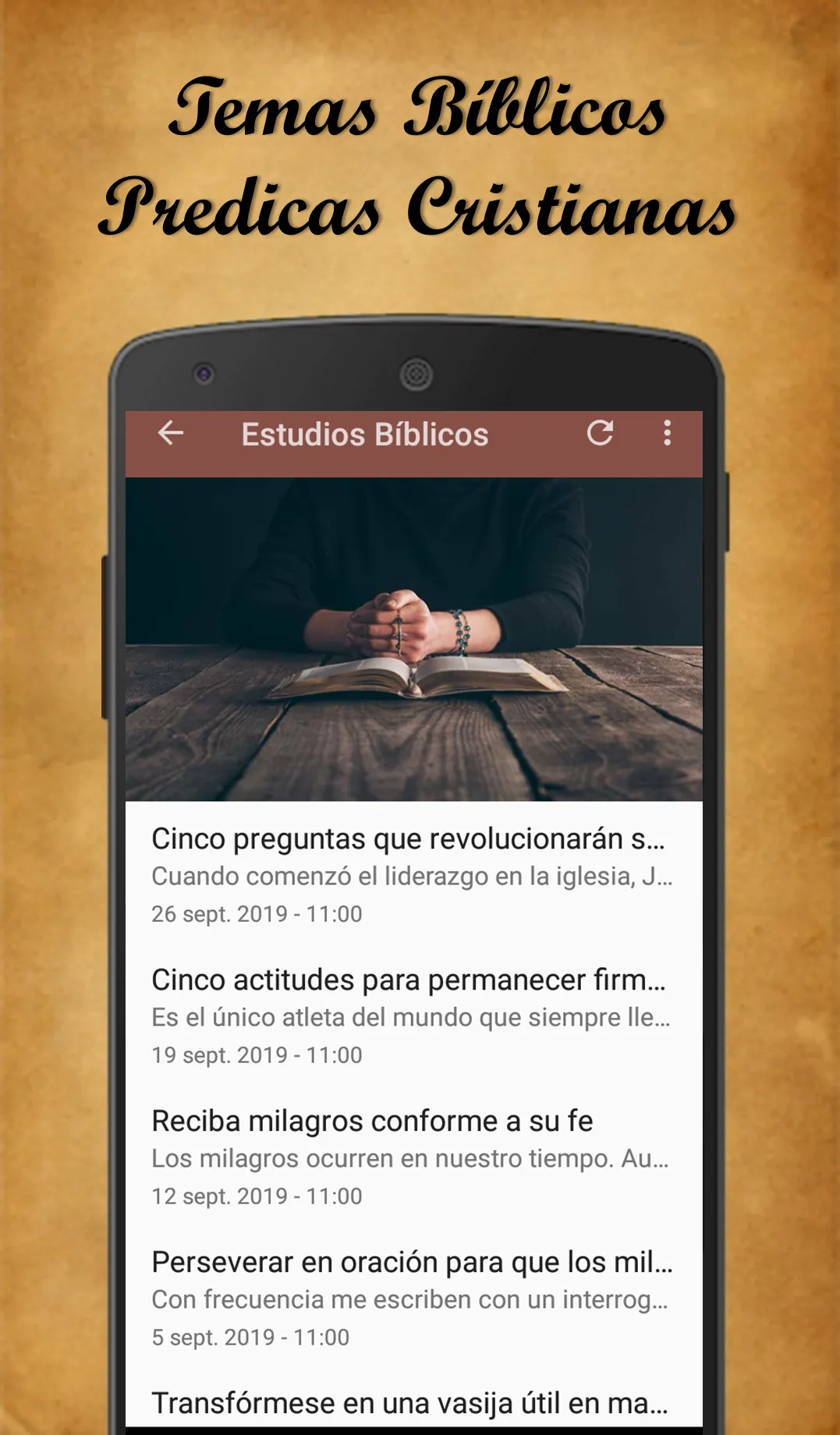 Temas Bíblicos Predicas | Indus Appstore | Screenshot