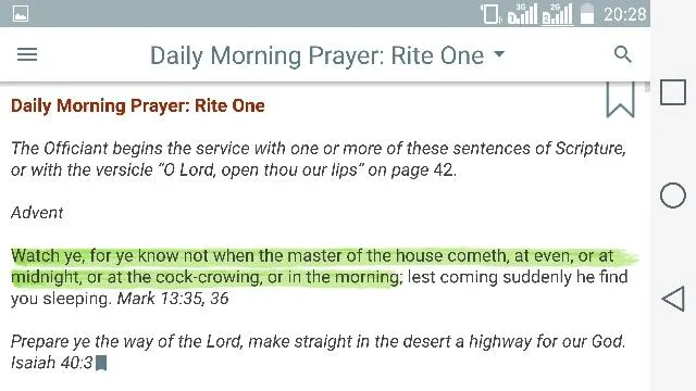 The Book of Common Prayer | Indus Appstore | Screenshot