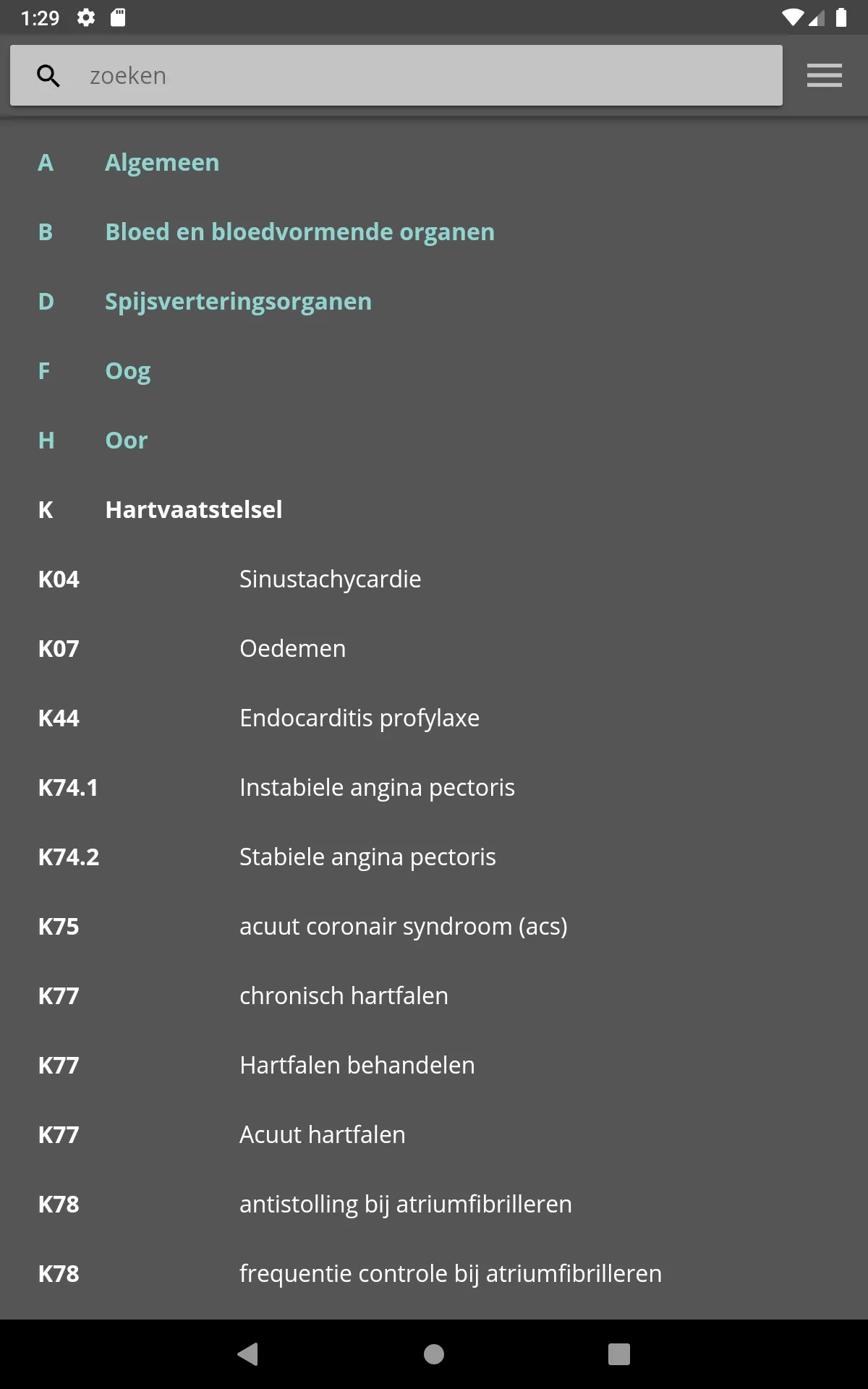 Formularium Nijmegen | Indus Appstore | Screenshot