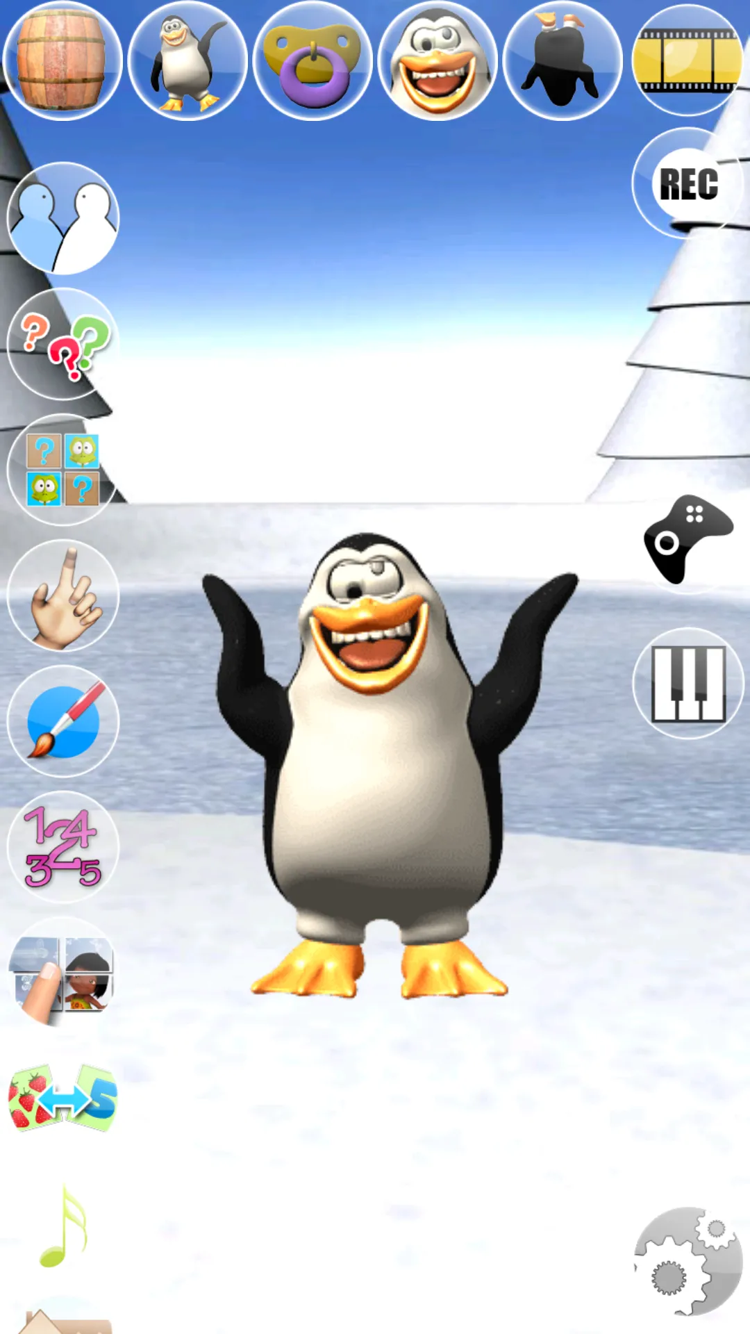 Sweet Little Talking Penguin | Indus Appstore | Screenshot