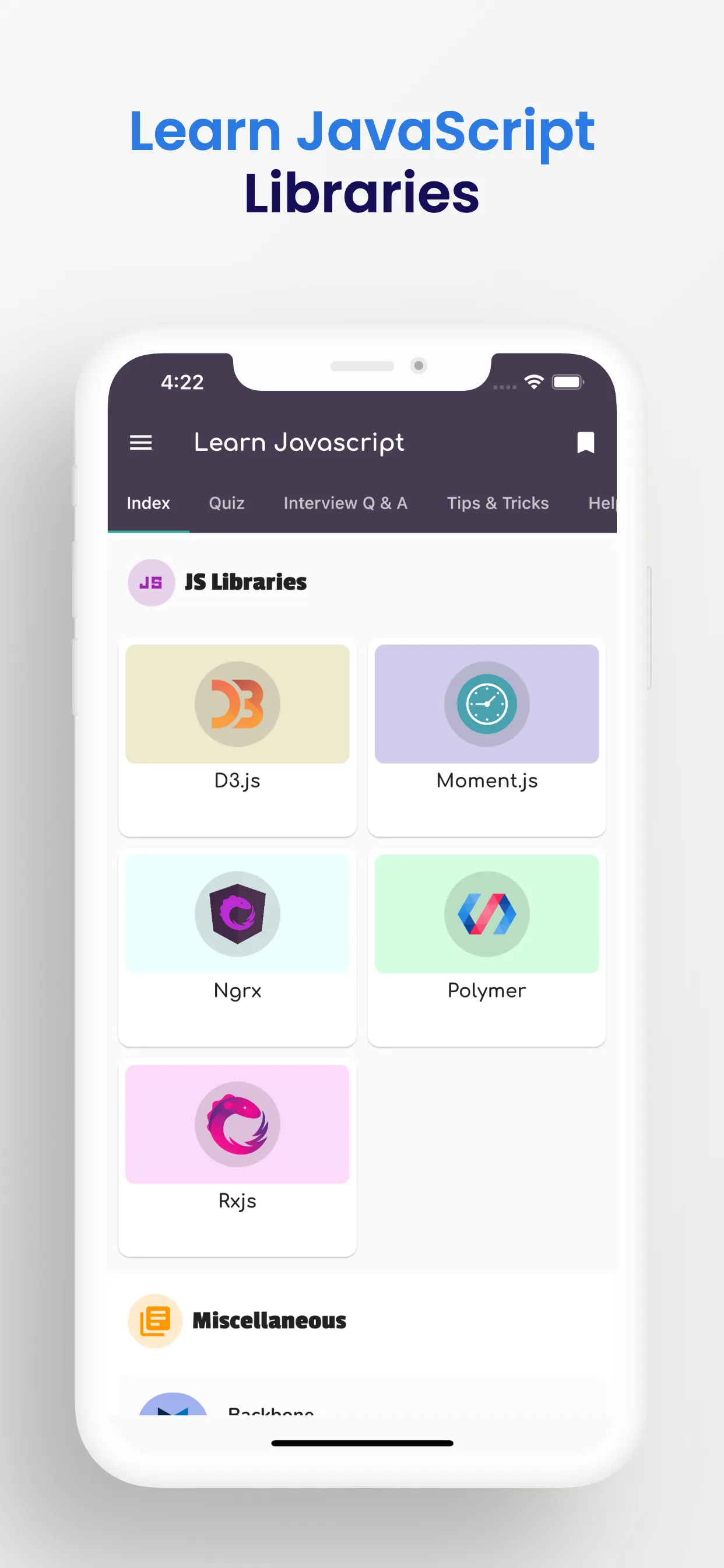 Learn JavaScript Offline | Indus Appstore | Screenshot