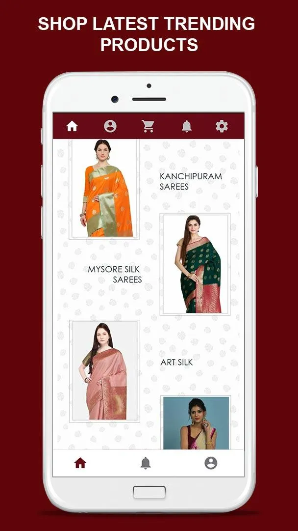 Sarees Online Shopping | Indus Appstore | Screenshot