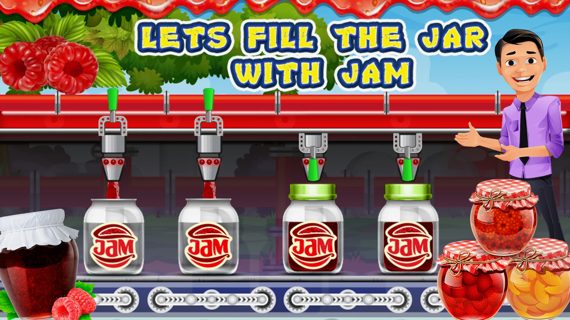 Fruit Jam dessert bakery game | Indus Appstore | Screenshot