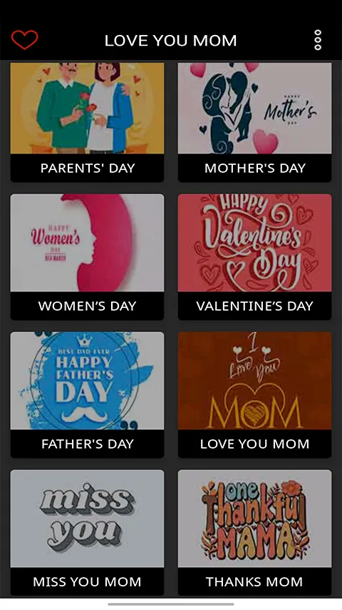 love you mom SMS | Indus Appstore | Screenshot